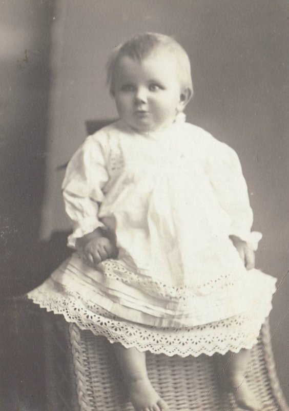 Mamie as a baby 1910